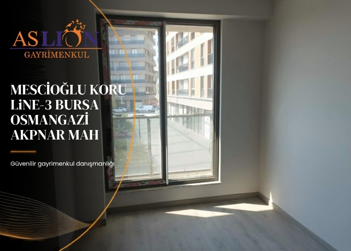 MESCİOĞLU KORU LiNE-3 BURSA OSMANGAZİ AKPNAR MAH